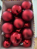 Palline di Natale rosse, set completo per l'albero 🎄