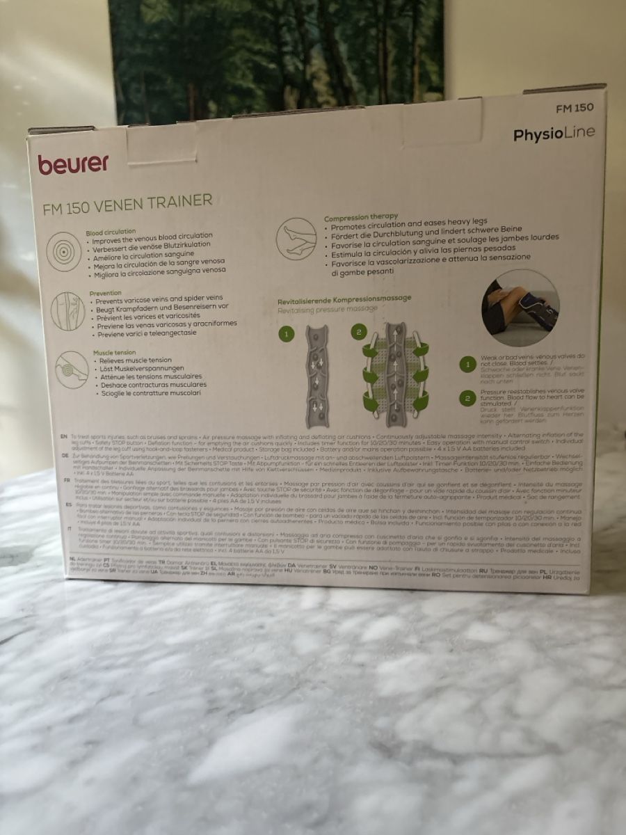 Beurer Altro per la cura del corpo: Beurer Venen Trainer Kompressionstherapie neu – Usato da Bern venduto da lore_frand 3