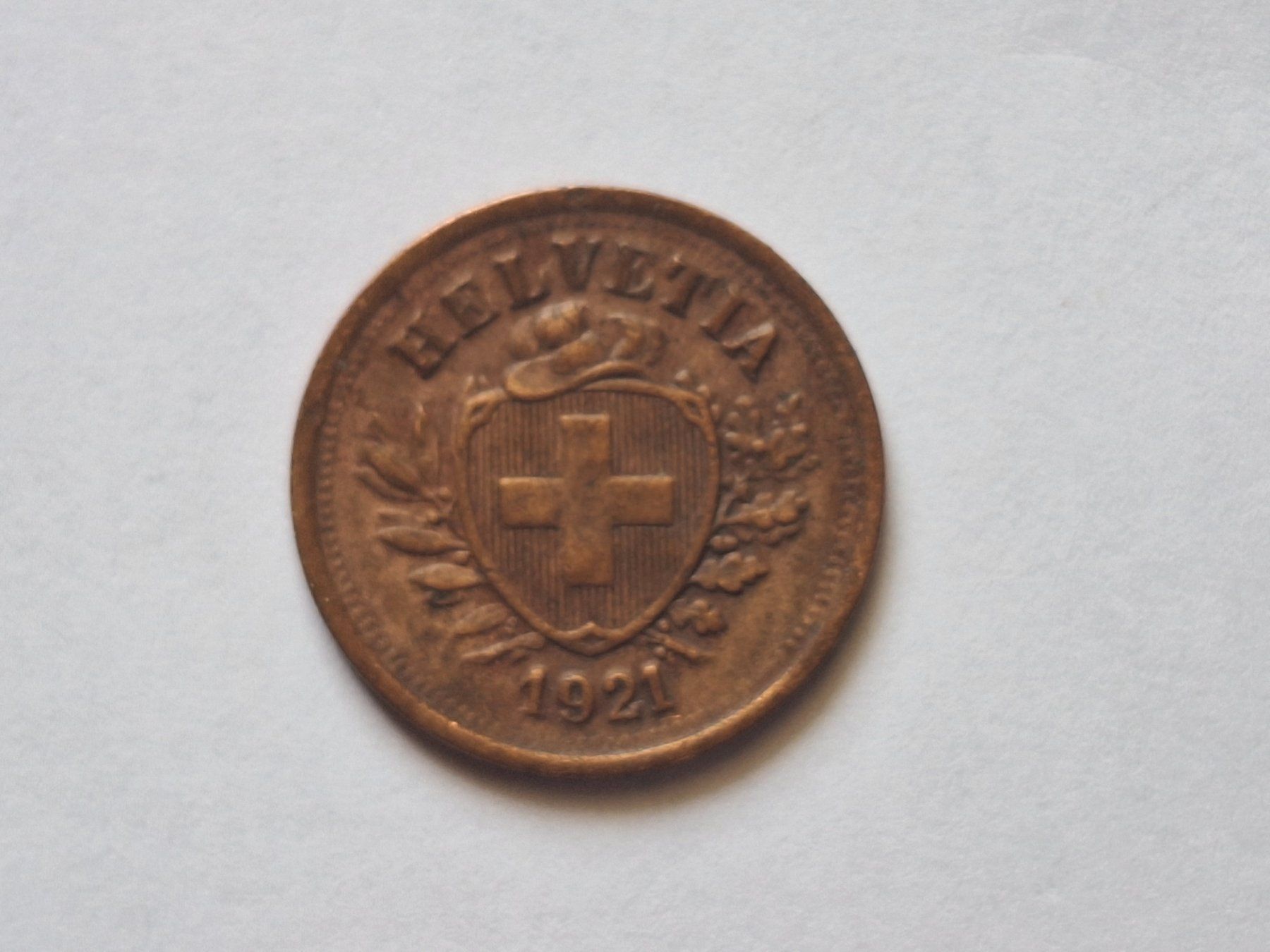 Tutti le monete: 1ct 1921 – Usato da Couvet venduto da zeze03