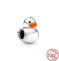 ENTE CHARM Anhänger zu PANDORA ECHTSILBER S925
