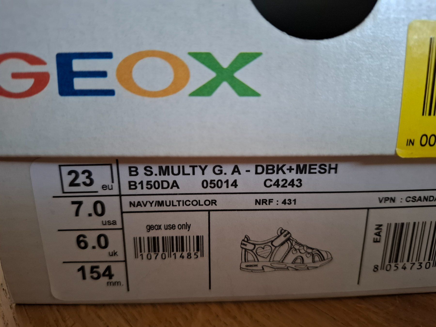 Geox Scarpe per ragazzi: Sandalen Geox Gr.23 – Usato da Biel/Bienne venduto da nad_rm72 3