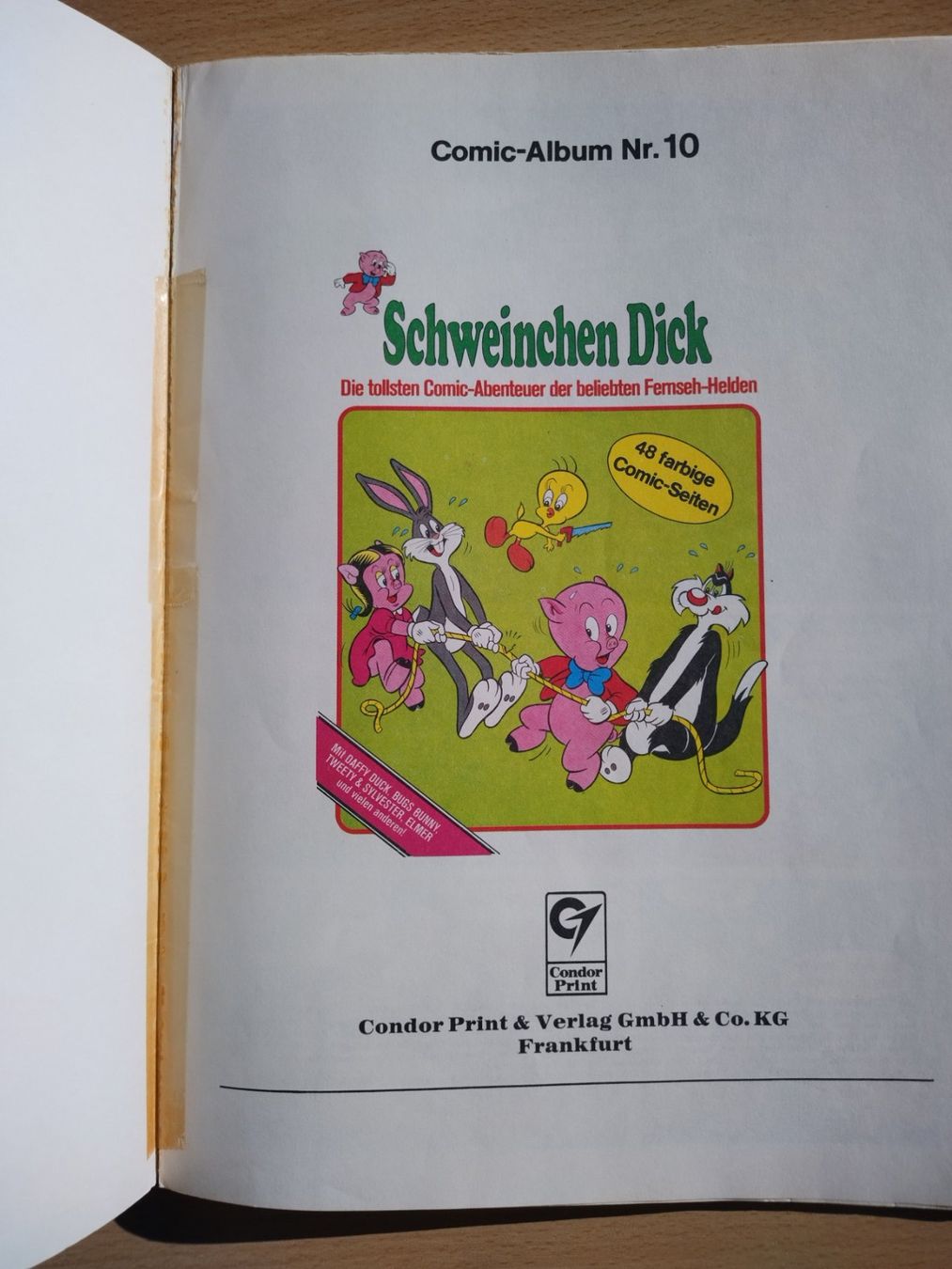 Fumetti: Schweinchen Dick - Comic Album Nr. 10 – Usato da Jona venduto da Argus36 2