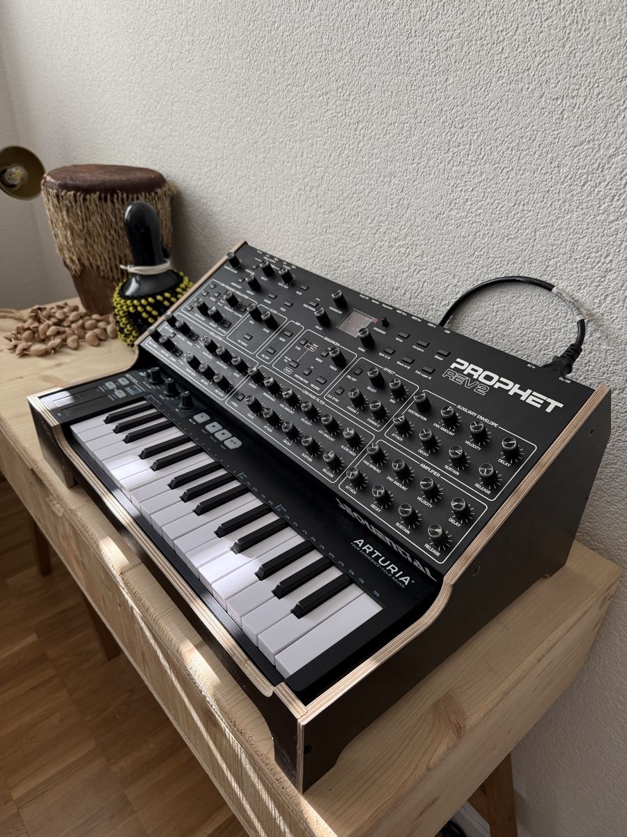 Musikinstrumente: Synthesizer Sequential Prophet Rev2 Desktop & Woodrack – Gebraucht aus Oberegg von glennius94 2
