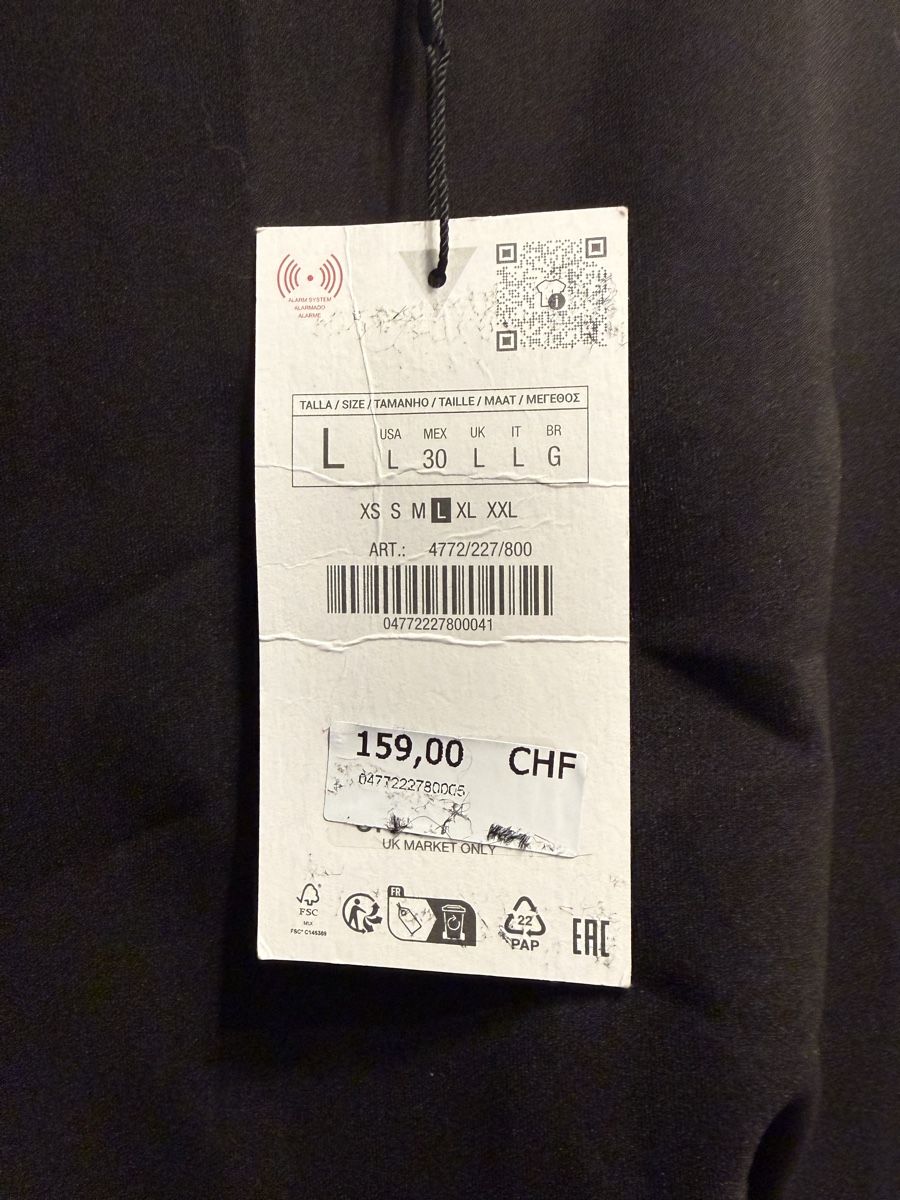 Zara Vestiti: Merveilleuse Robe noire avec plumes – Nuovo e nell'imballaggio originale da Lausanne venduto da Doudoutze 5