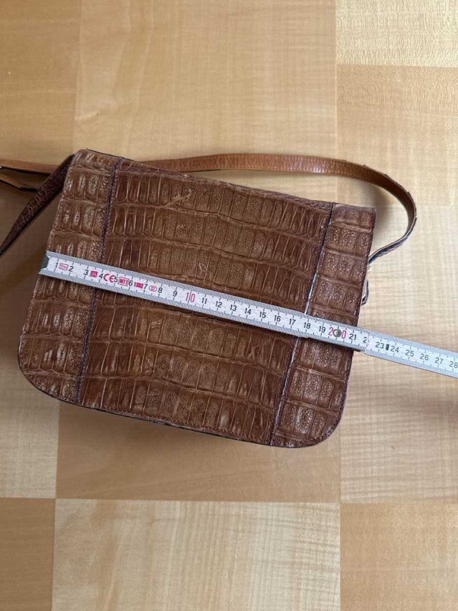 Borse da donna: Vintage Leder Tasche braun – Usato da Zürich venduto da Misus.Flohmi 3