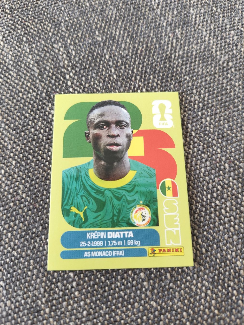 Panini Sammelbilder & Trading cards: Panini 2026 Wm Sen 20 – Neu (gemäss Beschreibung) aus Lieli von Maholo
