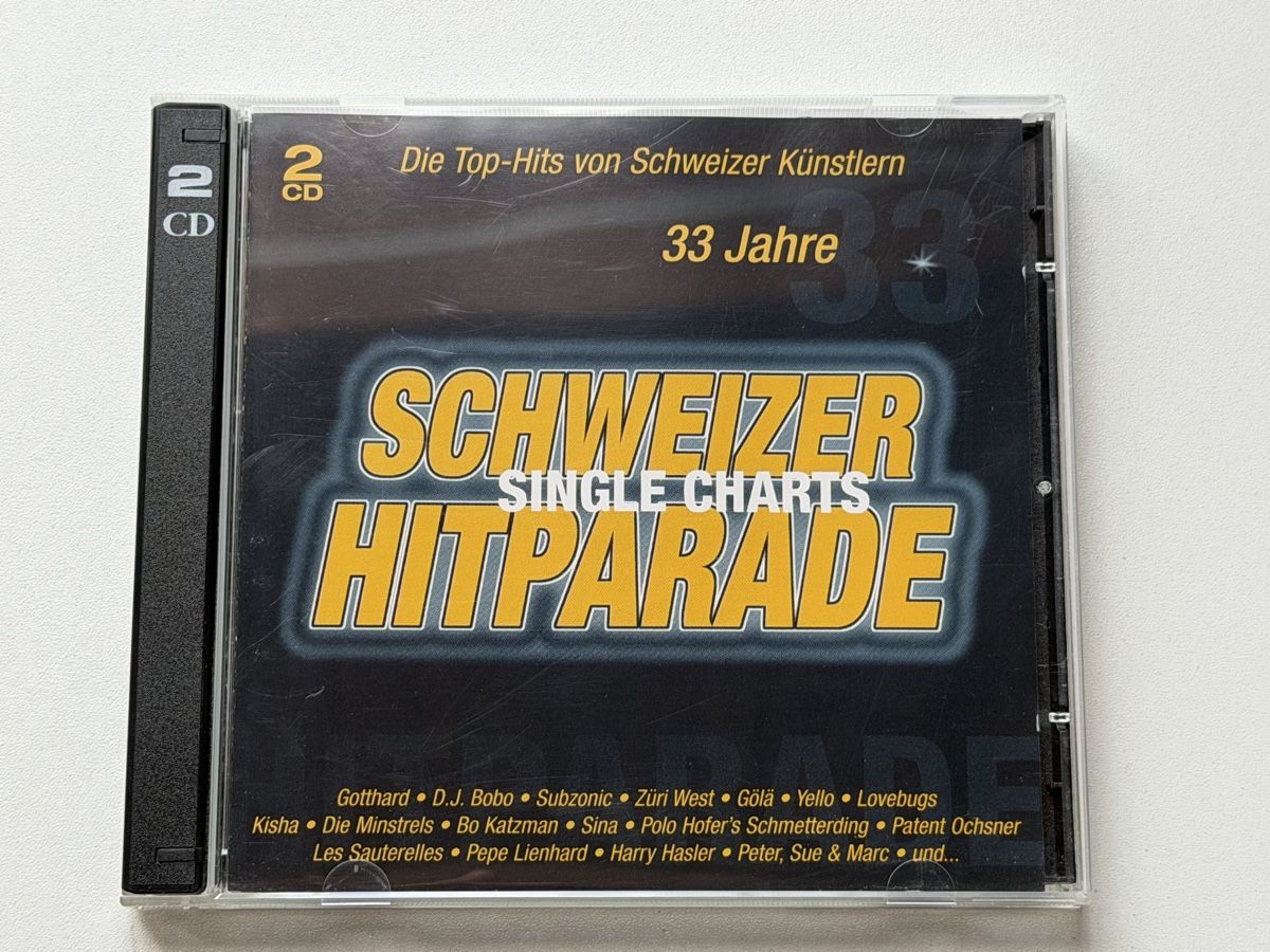 CD: Schweizer Hitparade - 33 Jahre Single Charts - Doppel CD! – Usato da Bad Zurzach venduto da Cookie_0619