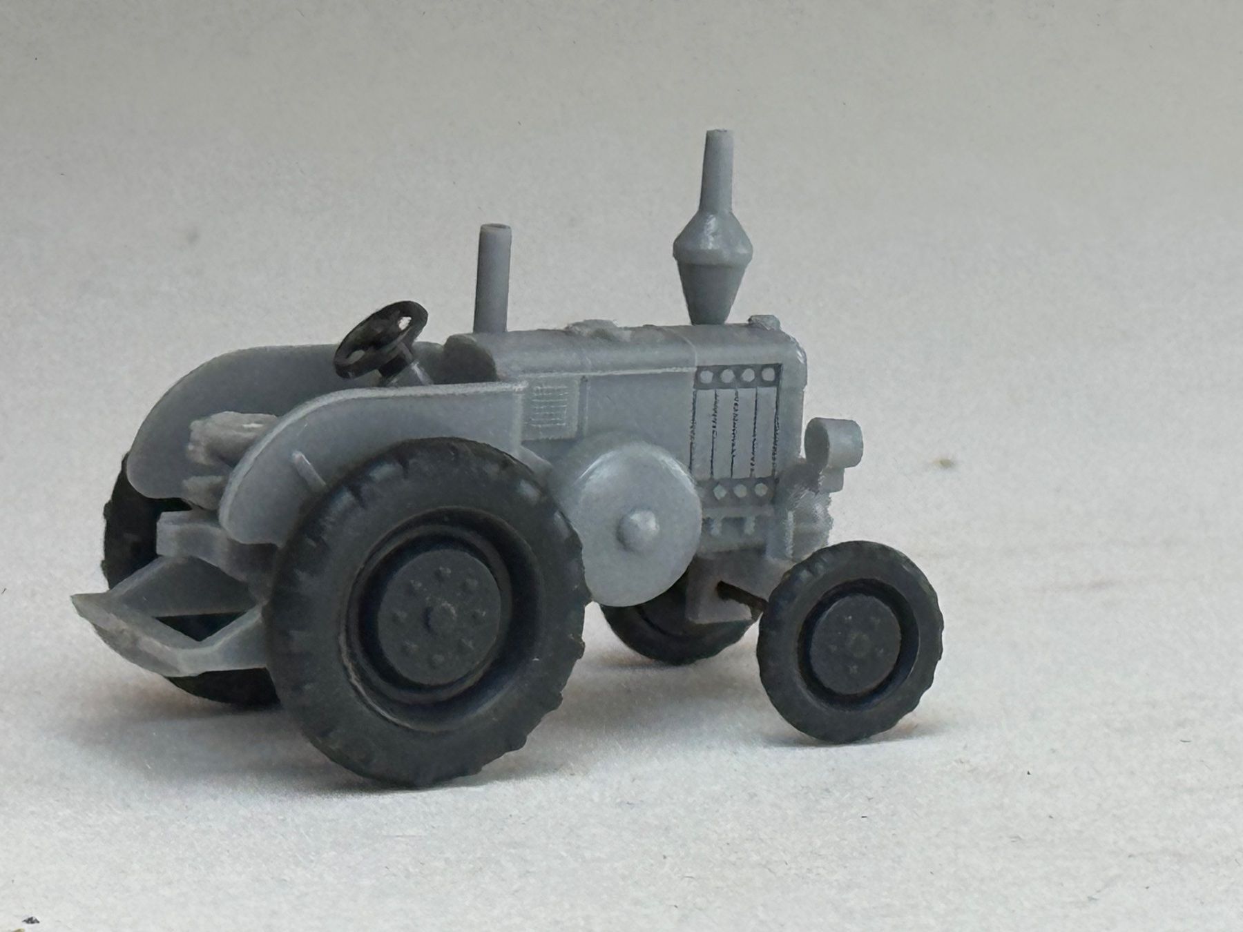 Wiking Modellini d'auto: VE1- Wiking Lanz Buldog silbergrau – Usato da Elm venduto da Wikmtz 1
