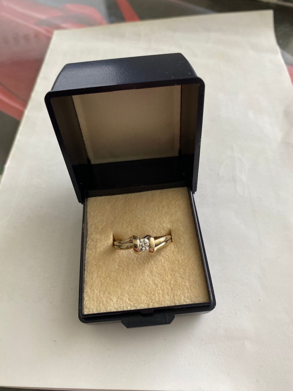 Ringe: Damen Brillantring Gelbgold 18K – Gebraucht aus Hochdorf von Alfisto
