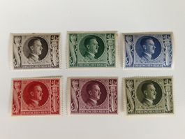 Deutsches Reich Adolf Hitler 1943 Briefmarken POSTFRISCH