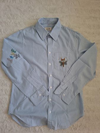 Chemise rayée Zadig & Voltaire brodée, été, taille S