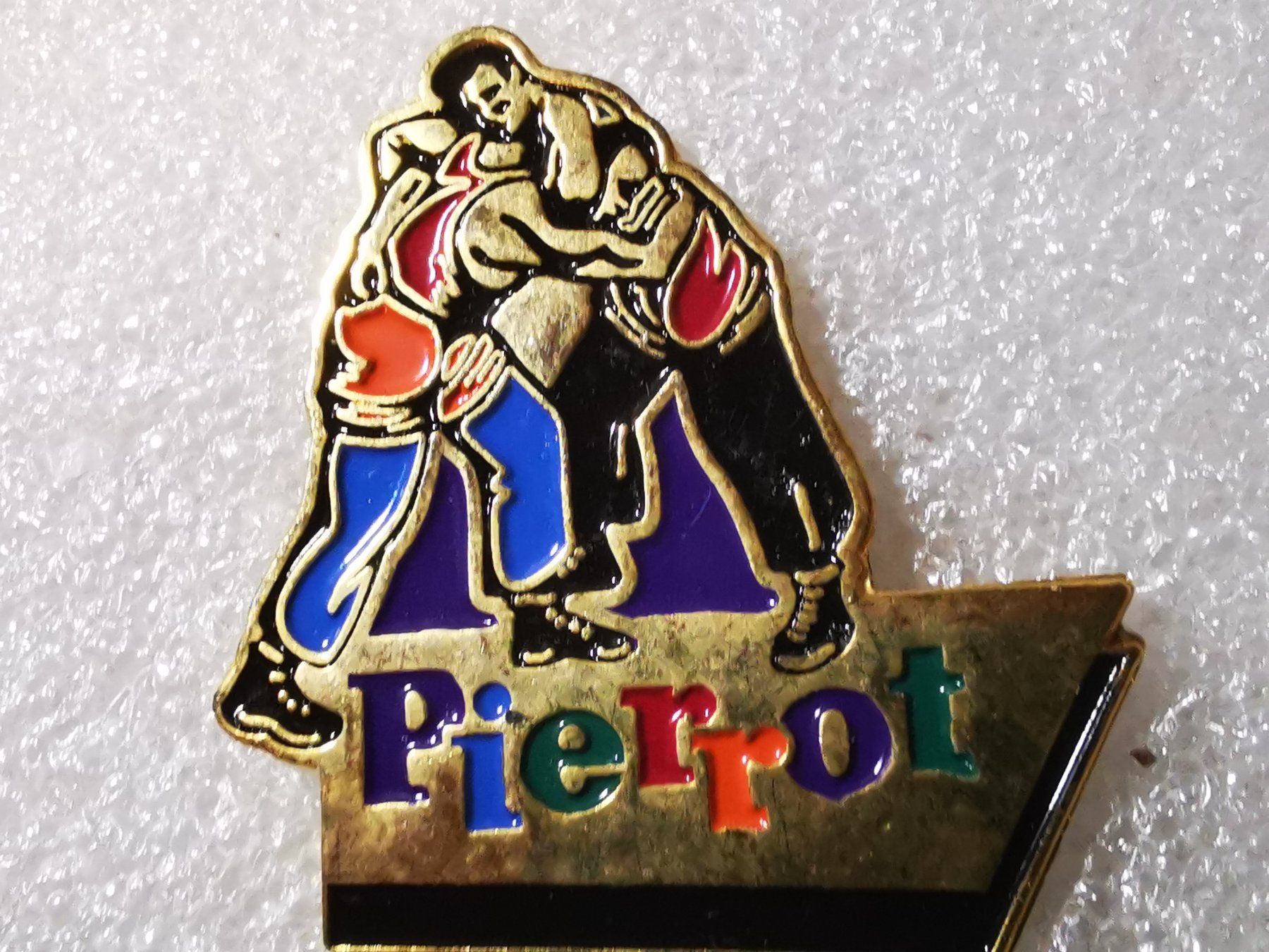 Plaketten & Abzeichen: Ansteckpin 19: Pierrot – Gebraucht aus Oppligen von Pin-Fall-Shop