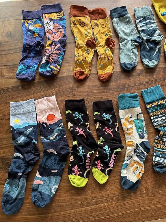 Happy Socks Calze: Happy Socks bunte Socken Motivsocken – Nuovo (secondo la descrizione) da Winterthur venduto da jgroeble 1