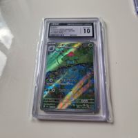 2023 Pokemon 151 Ivysaur 167/165 Art Rare CGC 10 ab 1 Chf