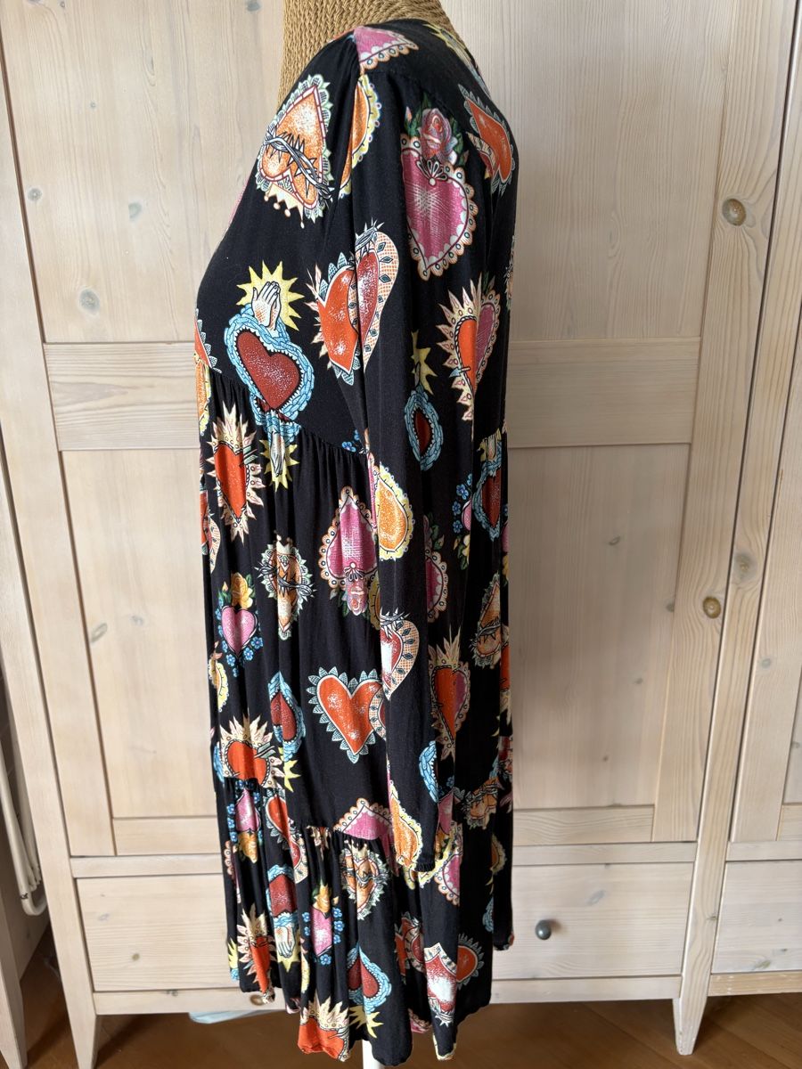 Vestiti: Tunika Kleid mit Herz Muster, Grösse M – Usato da Baden venduto da jdif 1