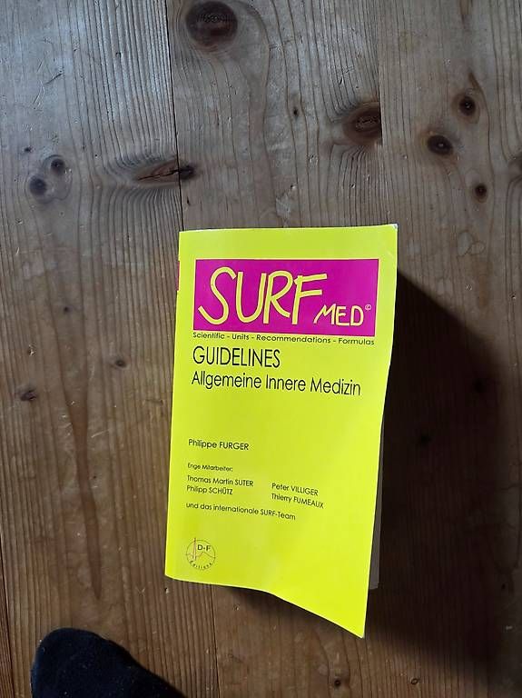 Bücher: SURF-med Guidelines Medizin – Gebraucht aus Zizers von watchcomp. 1
