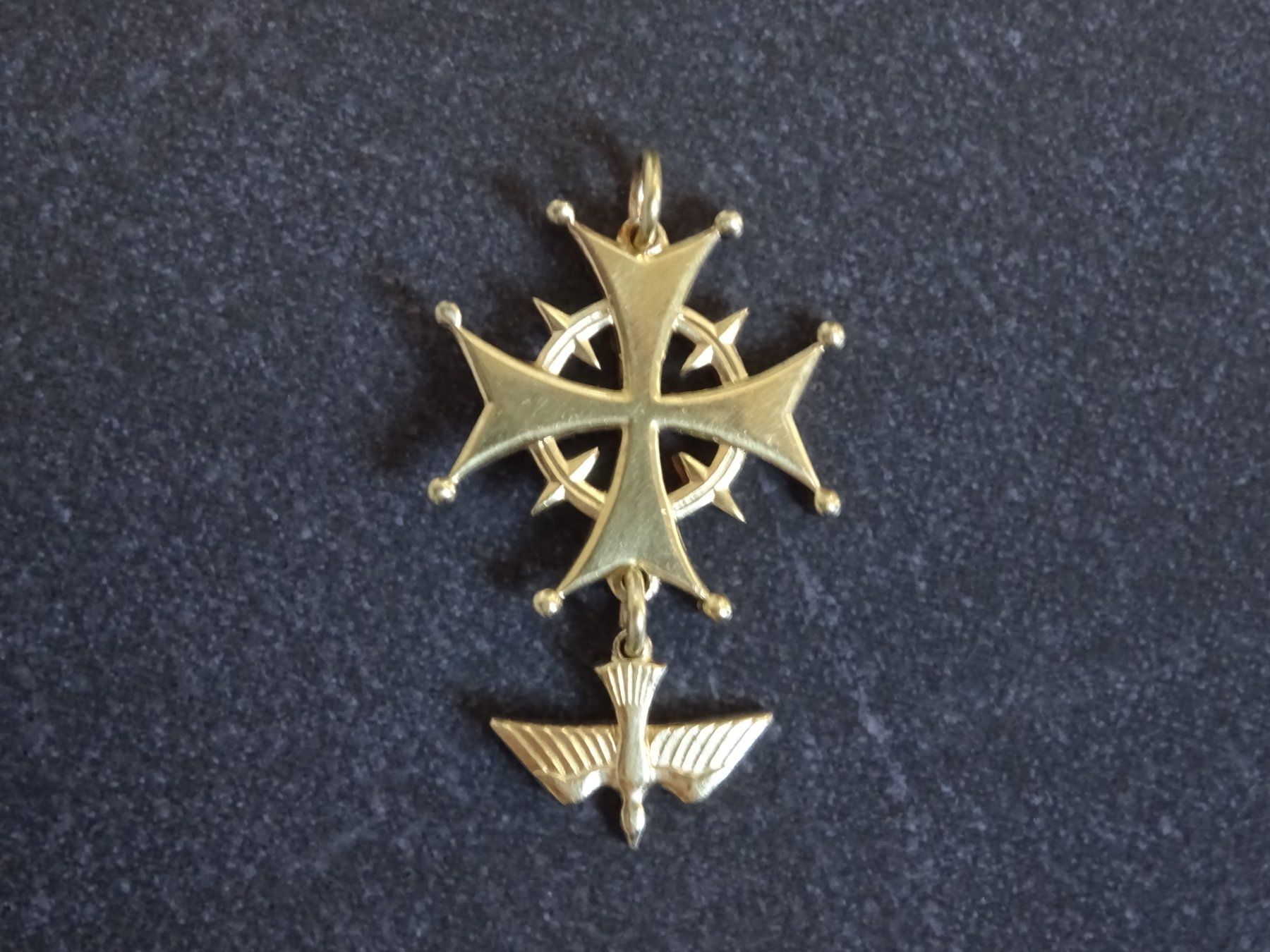 Anhänger: Vintage Hugenotten Kreuz – Gebraucht aus Esslingen von FetteSchnecke