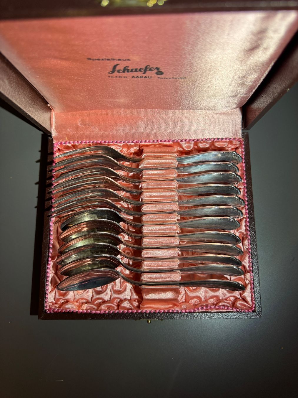 Set di posate: Silberbesteck-Set Spezialhaus Schaefer Aarau – Usato da Gümligen venduto da Dr_Loci 4
