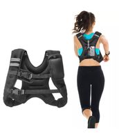 VEVOR Gewichtsweste 5,4kg Laufweste Trainingsweste Gewichte