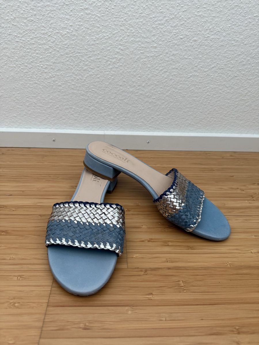 Scarpe da donna: Sandalen mit Absatz Grösse 40 – Nuovo (secondo la descrizione) da Basel venduto da Madame_C 1