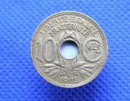 10 Centimes Frankreich 1918