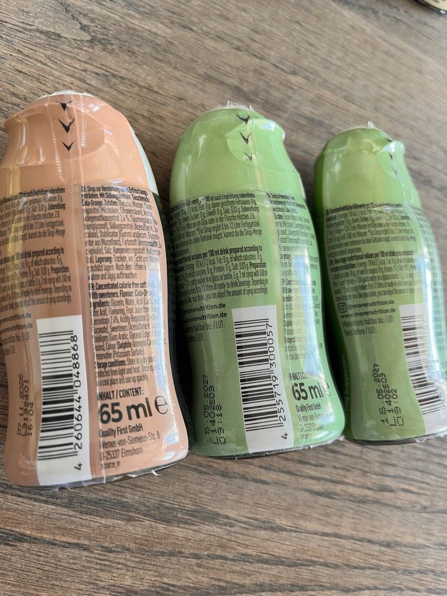 More Nutrition Lebensmittel & Spezialitäten: More Zerup Cola-Lime und Cola-Orange – Neu (gemäss Beschreibung) aus Rosshäusern von Travellerz 1