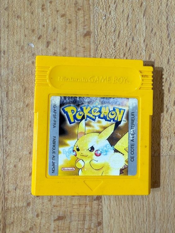 Coque De Téléphone Gameboy Classique – Style Pokémon Jaune – Neuve (sans Emballage)
