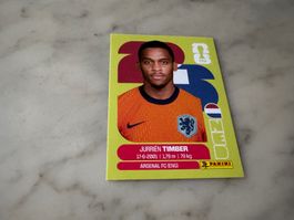 Panini FIFA Fussball WM 2026 Sticker Jurrien Timber Ned 5