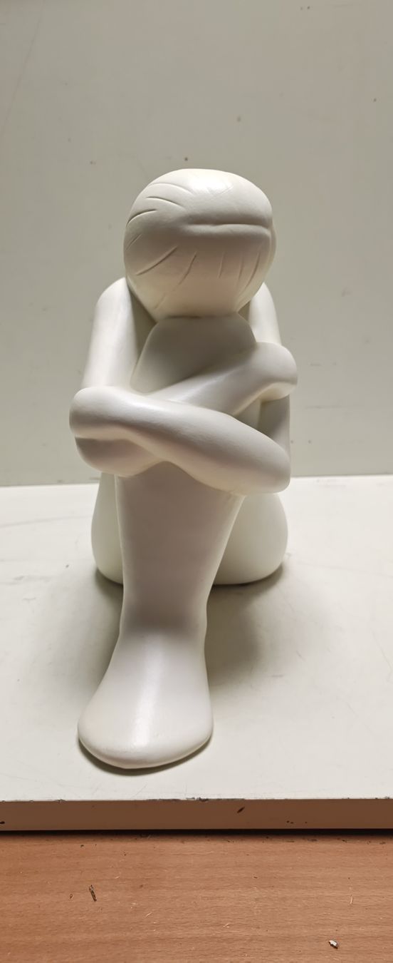 Sculture & Statue: Frauenfigur eventuell Keramik.(nov845) – Usato da Künten venduto da Schnaepplihuus 1