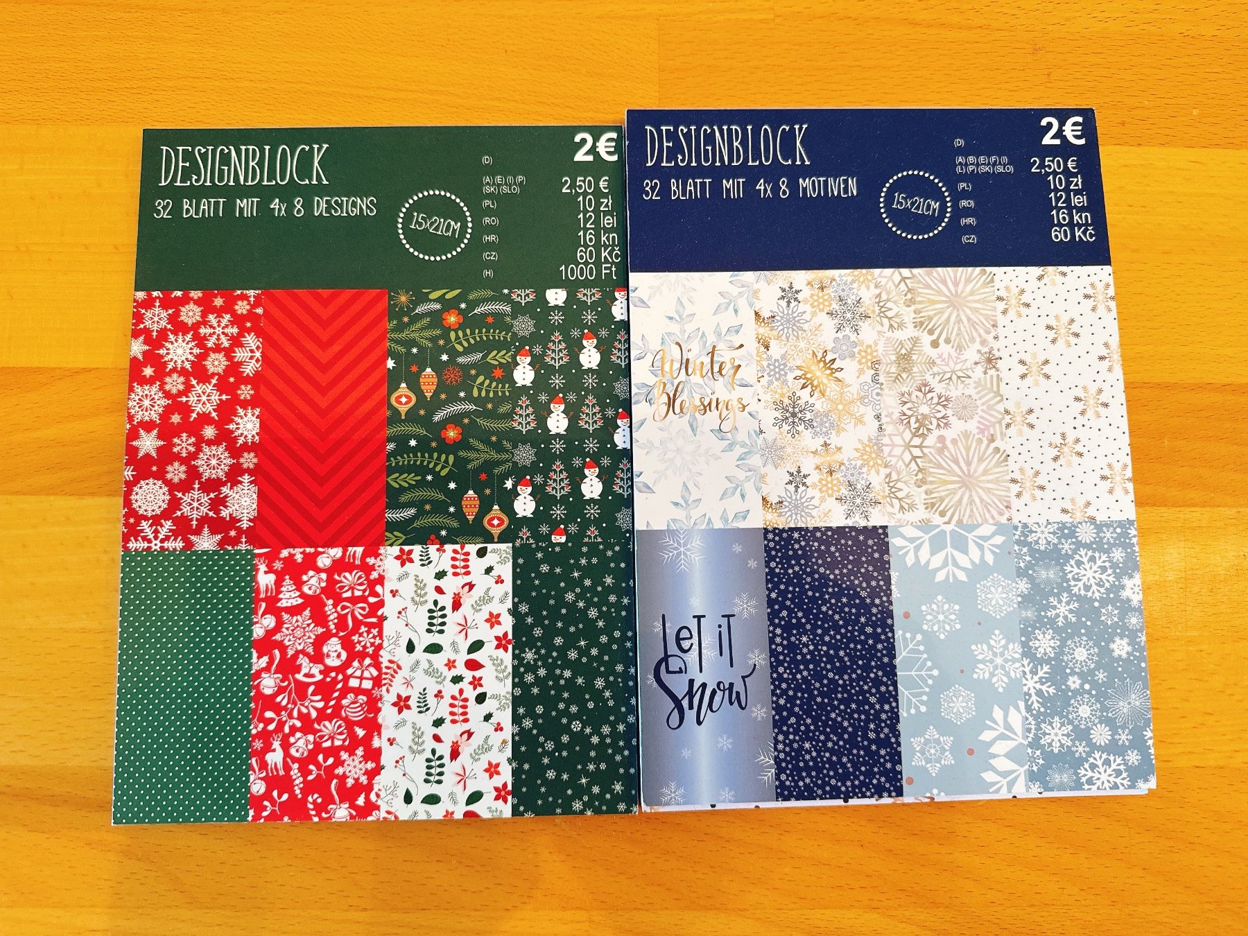 Carta: Designblock Winter Weihnachten, div. Designs🌲 – Usato da Muttenz venduto da denise06