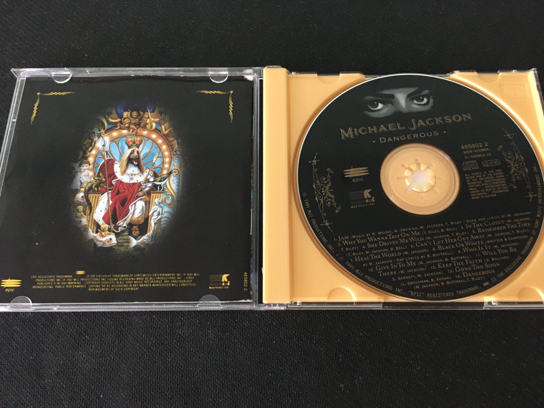 CDs: Michael Jackson - Dangerous -CD- – Gebraucht aus St.Gallen von MedienJoe 1