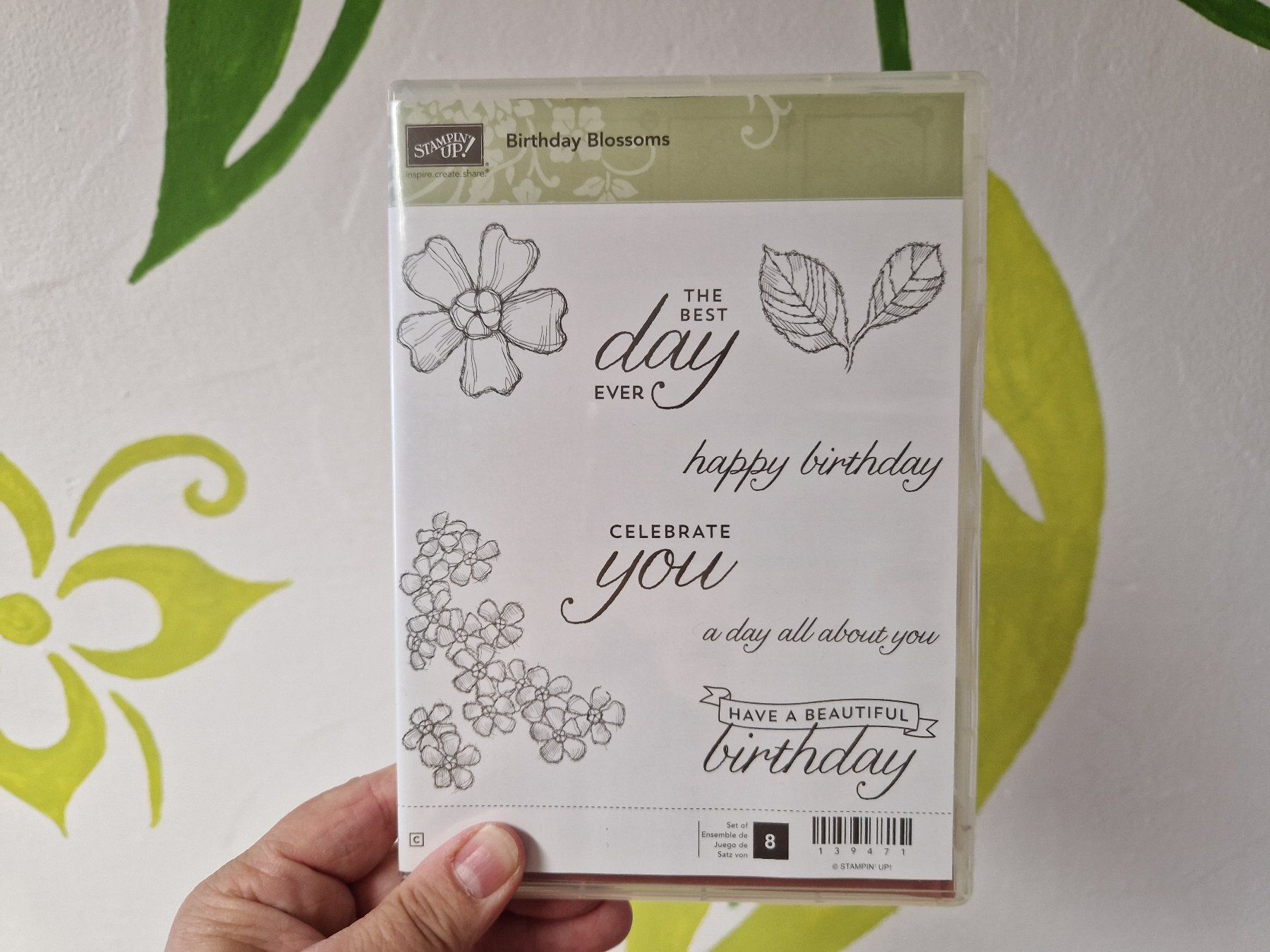 Stampin' up! Stempel: Stempelset Stampin' Up "Birthday Blossoms", – Neu (gemäss Beschreibung) aus Gipf-Oberfrick von KreativeWelt