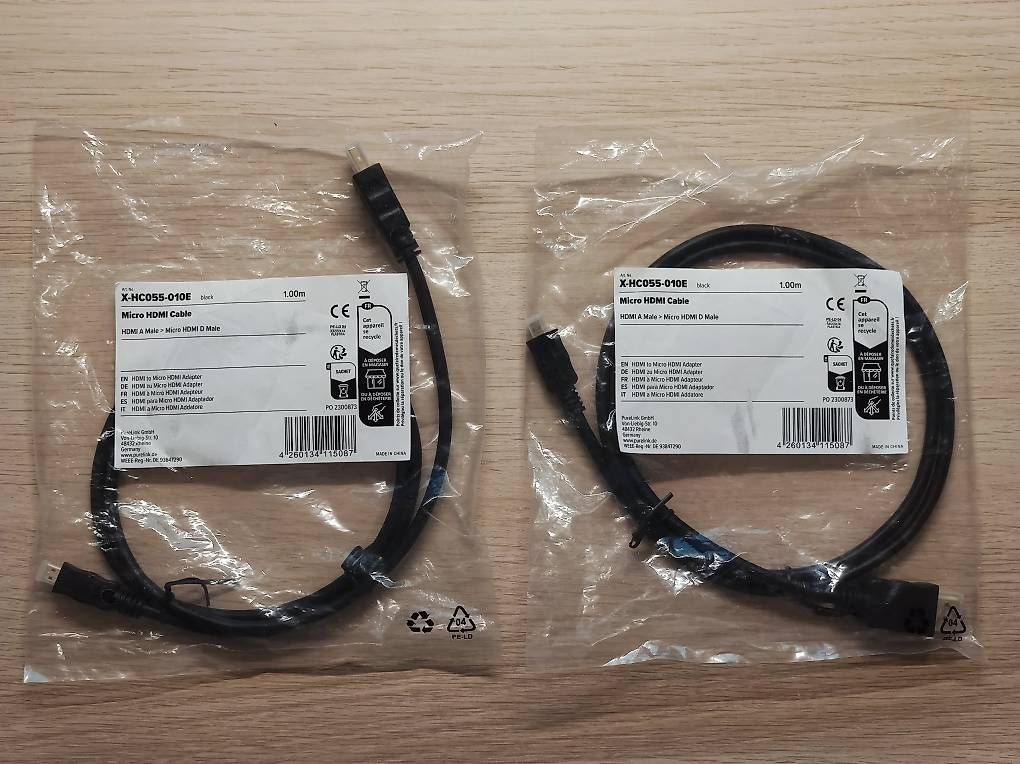 Cavi: (Neuf) 2x Câble Micro-HDMI vers HDMI – Usato da Vevey venduto da Jimmy.D