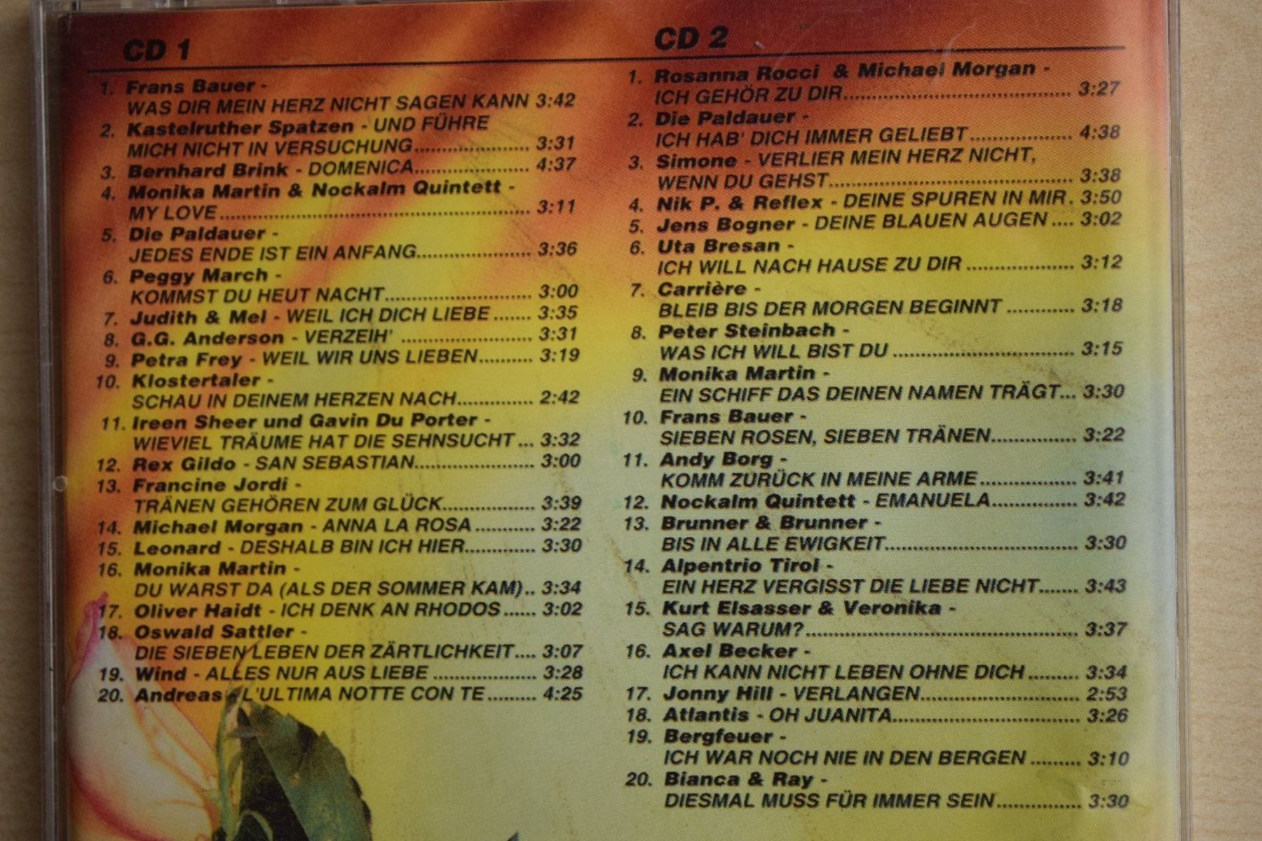CD: Ein bisschen Zärtlichkeit: 2000/2CDs (142) – Usato da Reutigen venduto da DONDON55 2