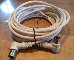 🔥TV Antennenkabel✅Coaxialkabel Kabel🌟F-Stecker📺Fernseher