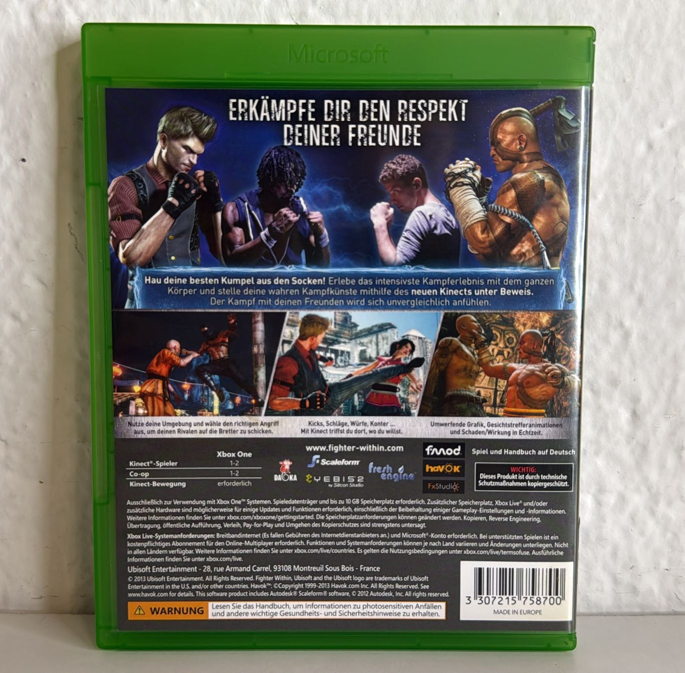 Giochi: Xbox One Spiel Fighter Within  – Usato da Ehrendingen venduto da lax21 1