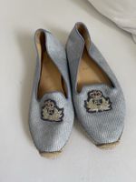 Sommerliche Espadrilles 40 von Christian Louboutin mit Paris