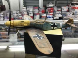 Messerschmitt Bf 109, Top Zustand,  Sammlerstück 1:72