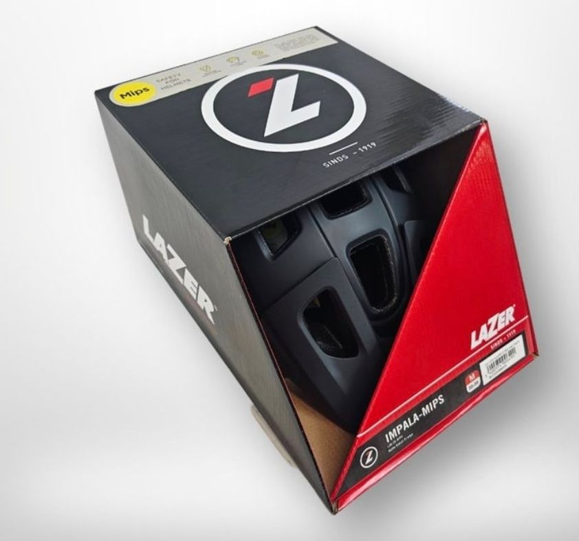 Caschi: Lazer Impala MIPS Helmet - Matte Cobalt Orange - M – Nuovo e nell'imballaggio originale da Zürich venduto da Crowsfeet 3