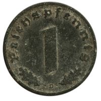 Deutschland - 1 Reichspfennig - 1942 - D