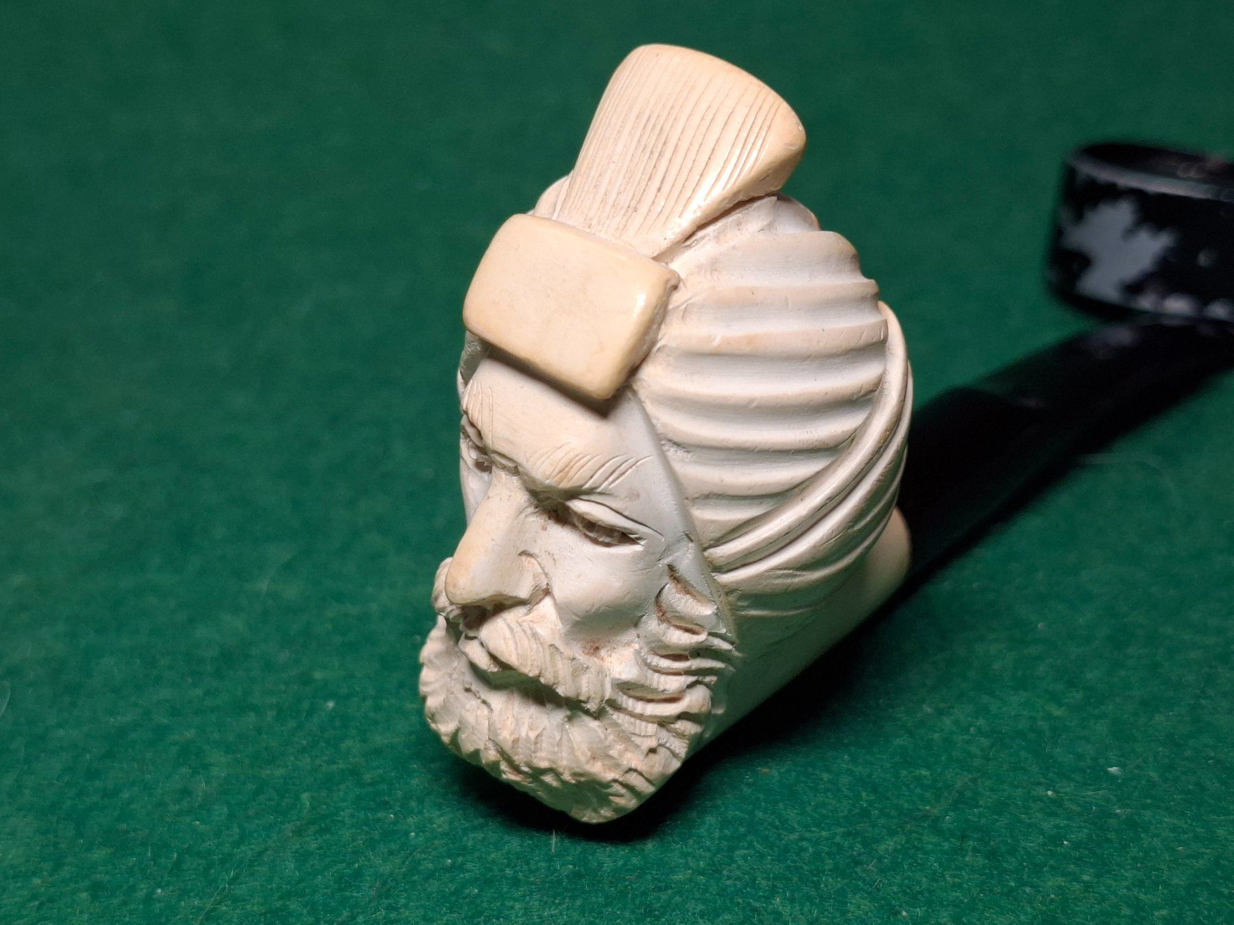 Pipe & Accessori: Meerschaum - Pfeife mit geschnitztem Kopf! SULTAN – Usato da Schlieren venduto da Svenja7 2