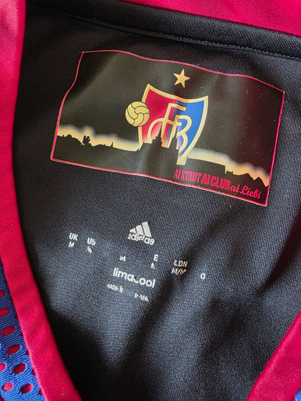 Adidas Canottiere & Pantaloni: FC BASEL FCB 16/17 TRIKOT – Usato da Lüchingen venduto da Jersey_Time 2