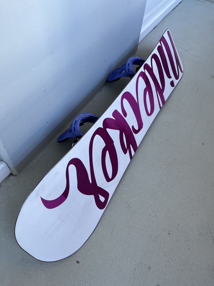 Nidecker Board: Nidecker Snowboard 139cm inkl. Nidecker Snowboardbindung – Usato da Horgen venduto da pupcia01 6