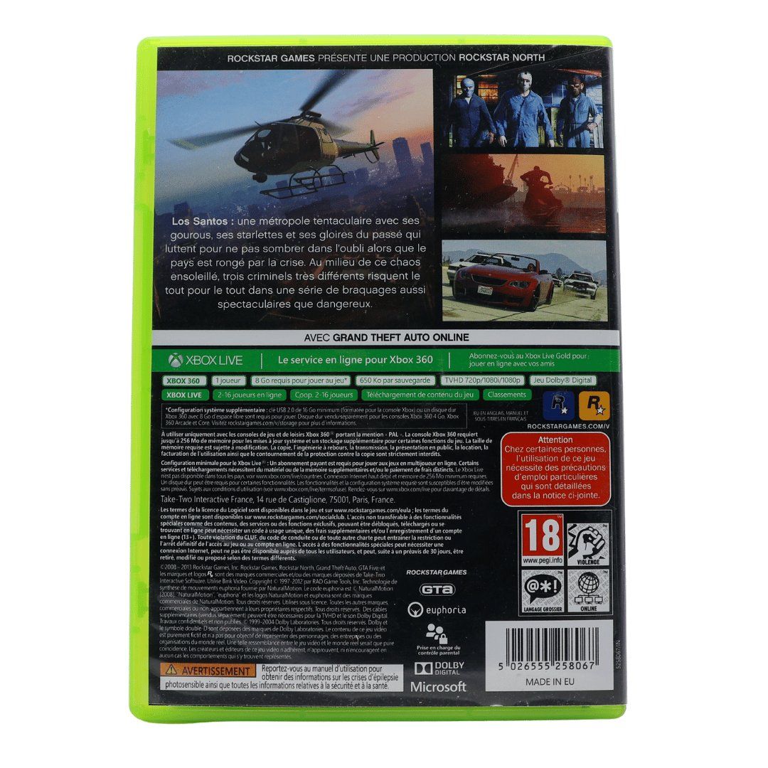 Giochi: Grand Theft Auto V - Xbox 360 – Usato da Paudex venduto da dindeboy 1
