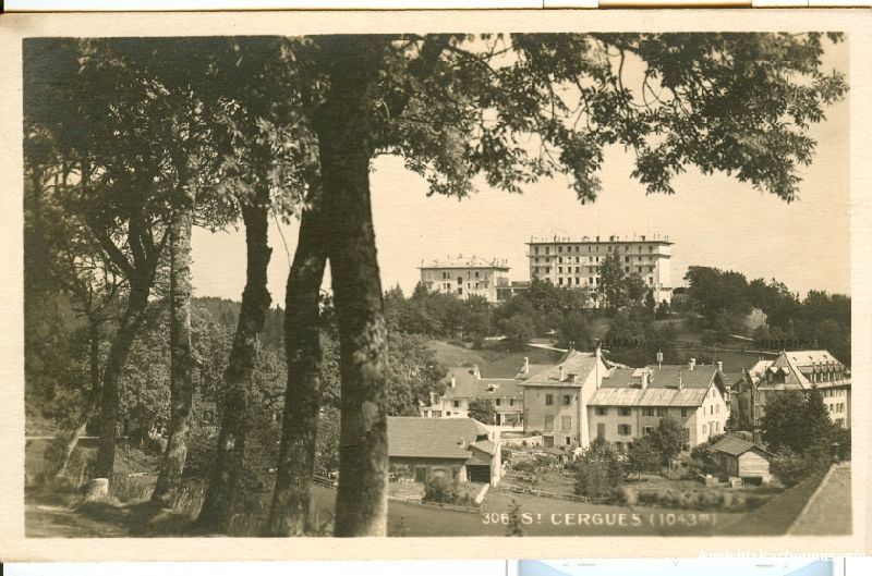 Cartoline postali: St. Cergues + ca. 1940 – Usato da Emmenbrücke venduto da teestube
