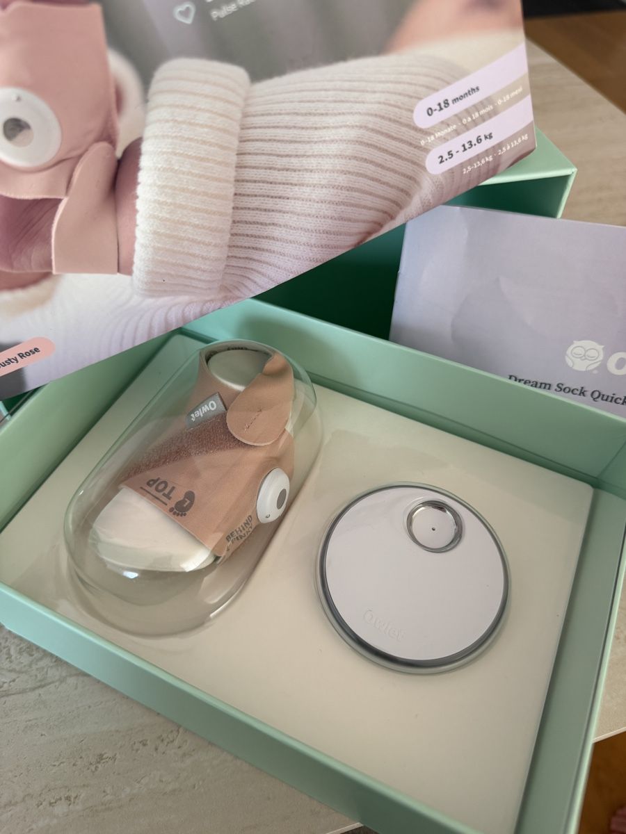 Babyphones: Owlet Socke Dusty Rose – Neu (gemäss Beschreibung) aus Niederhasli von Jacquelinejl 2