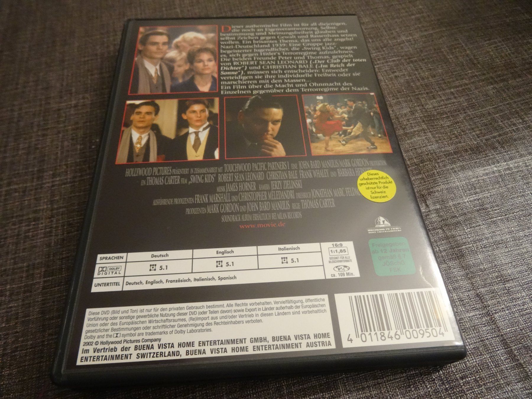 Tutti i DVDs: Film DVD Swing Kids – Usato da Olten venduto da Disc-Verkauf 2