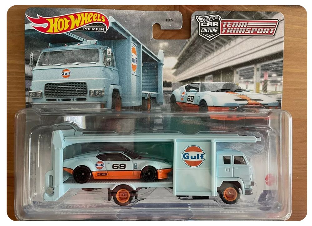 2 Hot Wheels Team Transport De Tomaso Pantera gulf | Kaufen auf Ricardo