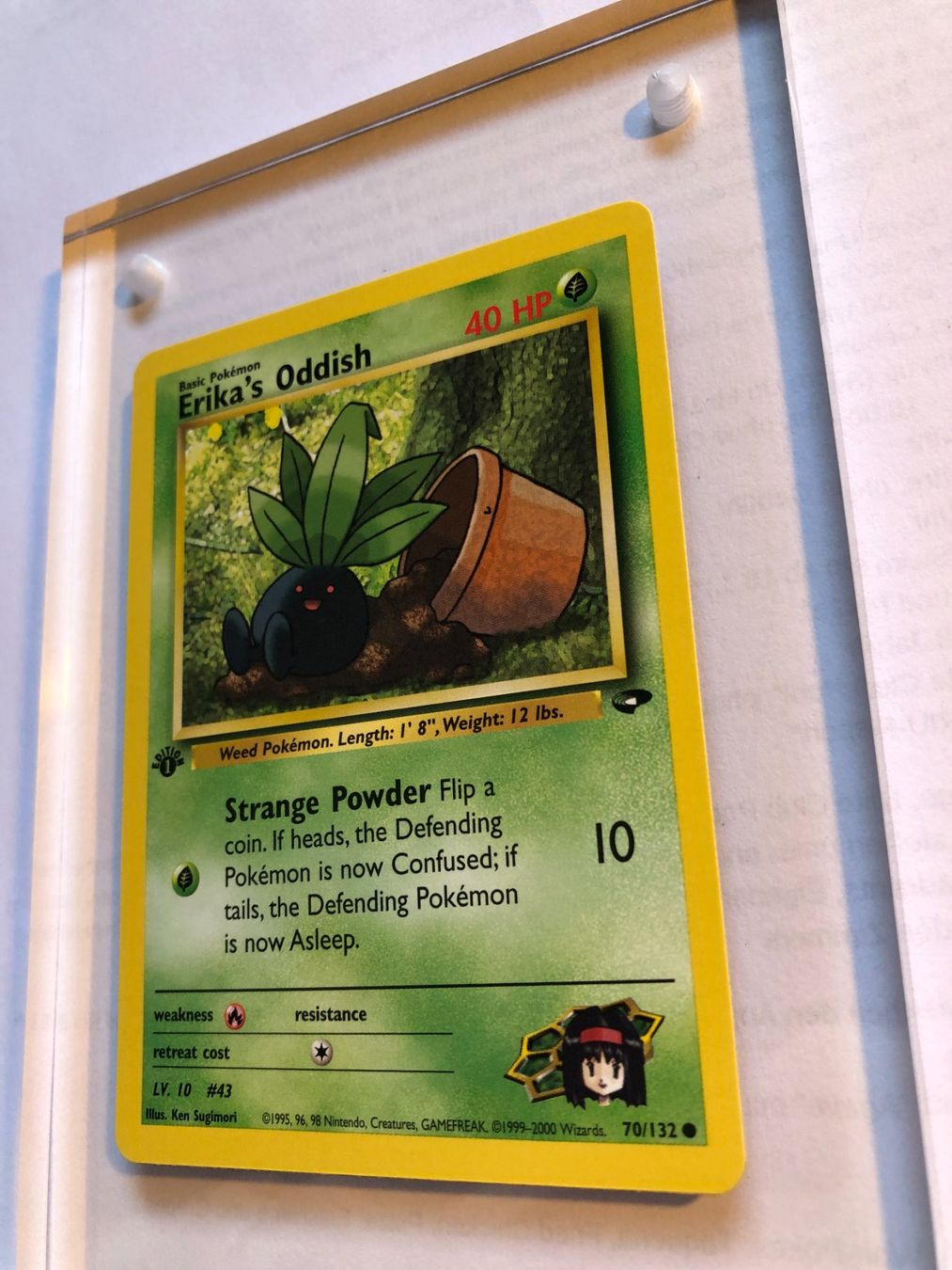 Cartes à collectionner: Erika's Oddish 1st Gym Challenge - MINT - ab 1.- – D'occasion à Giubiasco par dan_pr8b 2