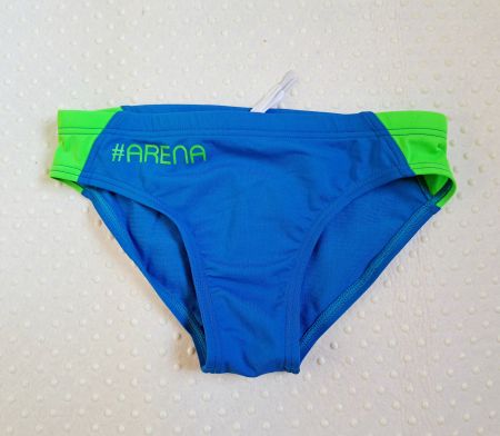 NEU! Arena Badeslip Blau-Grün Gr. 140